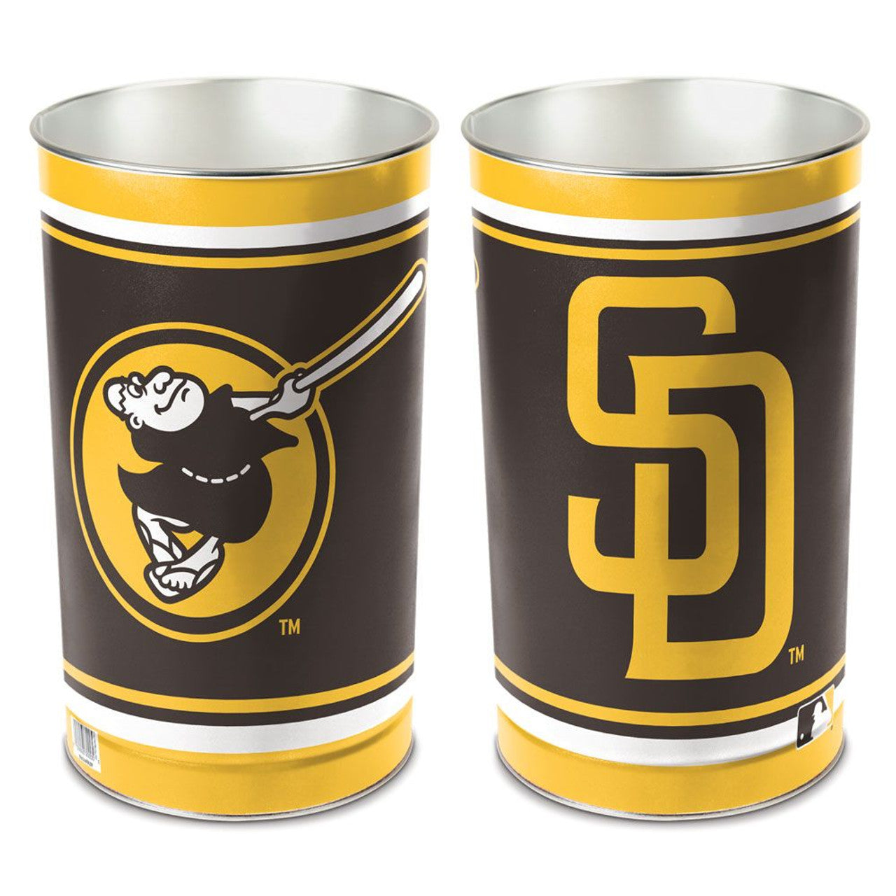 San Diego Padres Wastebasket 15 Inch