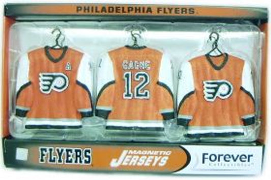 Philadelphia Flyers Alternate Jersey Magnet Set CO