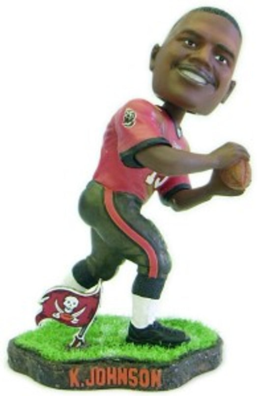 Tampa Bay Buccaneers Keyshawn Johnson Game Worn Forever Collectibles Bobblehead CO