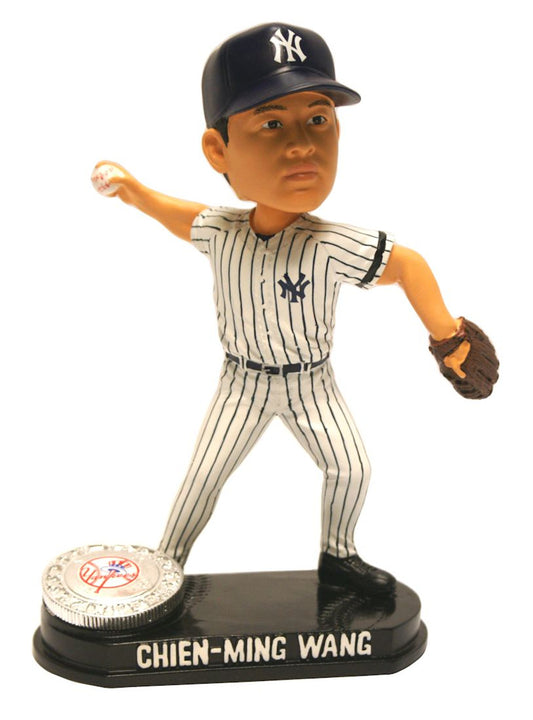 New York Yankees Chien-Ming Wang Forever Collectibles Blatinum Bobblehead - Pose 2 CO