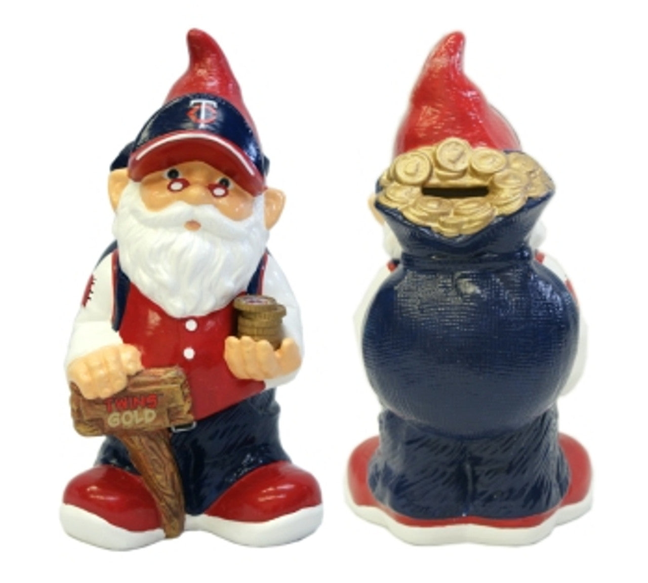 Minnesota Twins Garden Gnome - Coin Bank CO