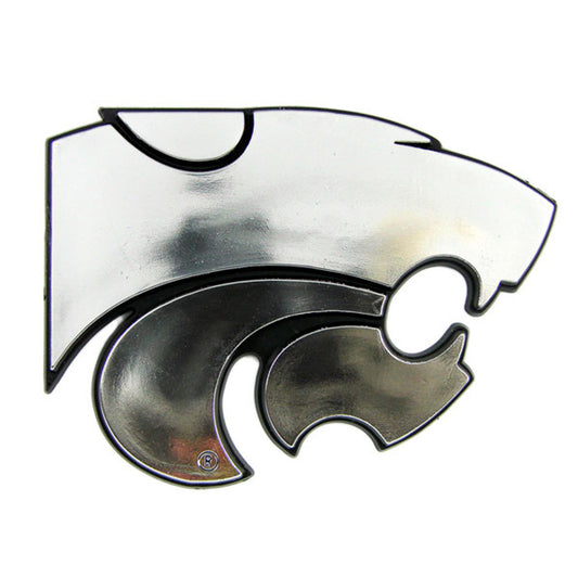 Kansas State Wildcats Auto Emblem - Silver