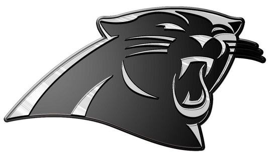 Carolina Panthers Auto Emblem - Silver