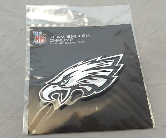 Philadelphia Eagles Auto Emblem - Silver