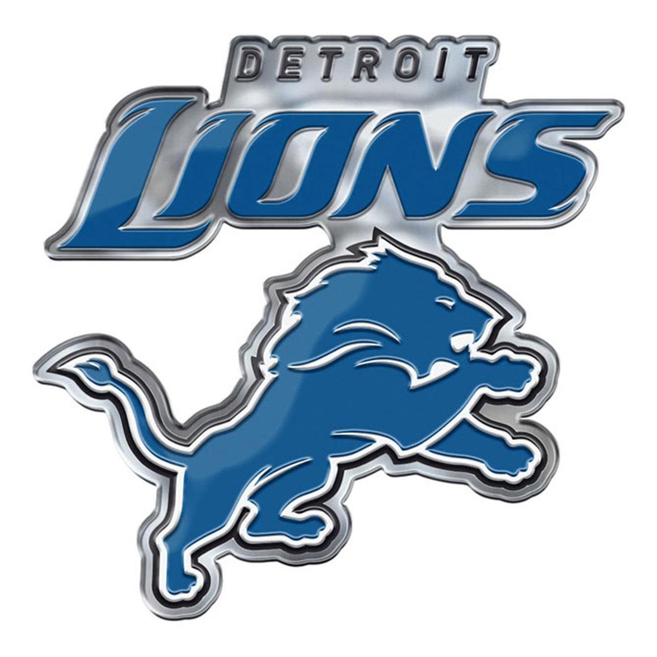 Detroit Lions Auto Emblem Color Alternate Logo