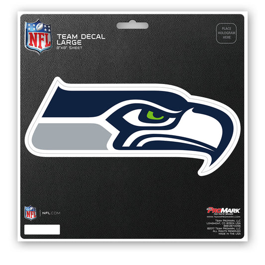 Seattle Seahawks Decal 8x8 Die Cut