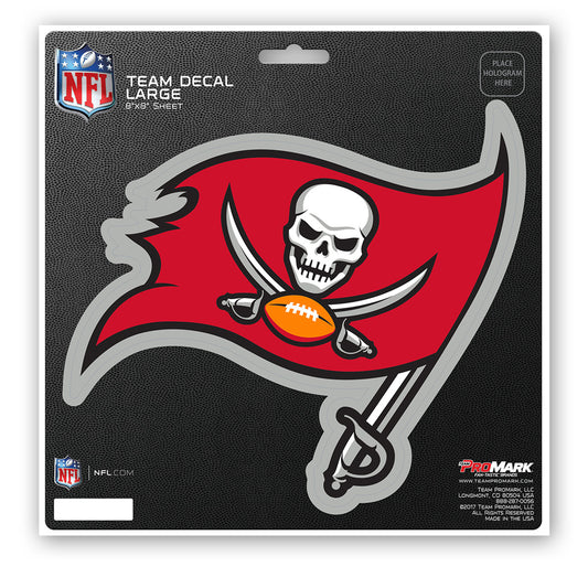 Tampa Bay Buccaneers Decal 8x8 Die Cut