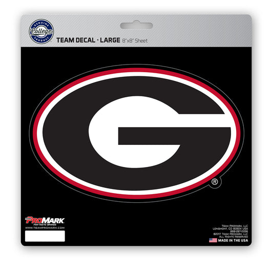 Georgia Bulldogs Decal 8x8 Die Cut