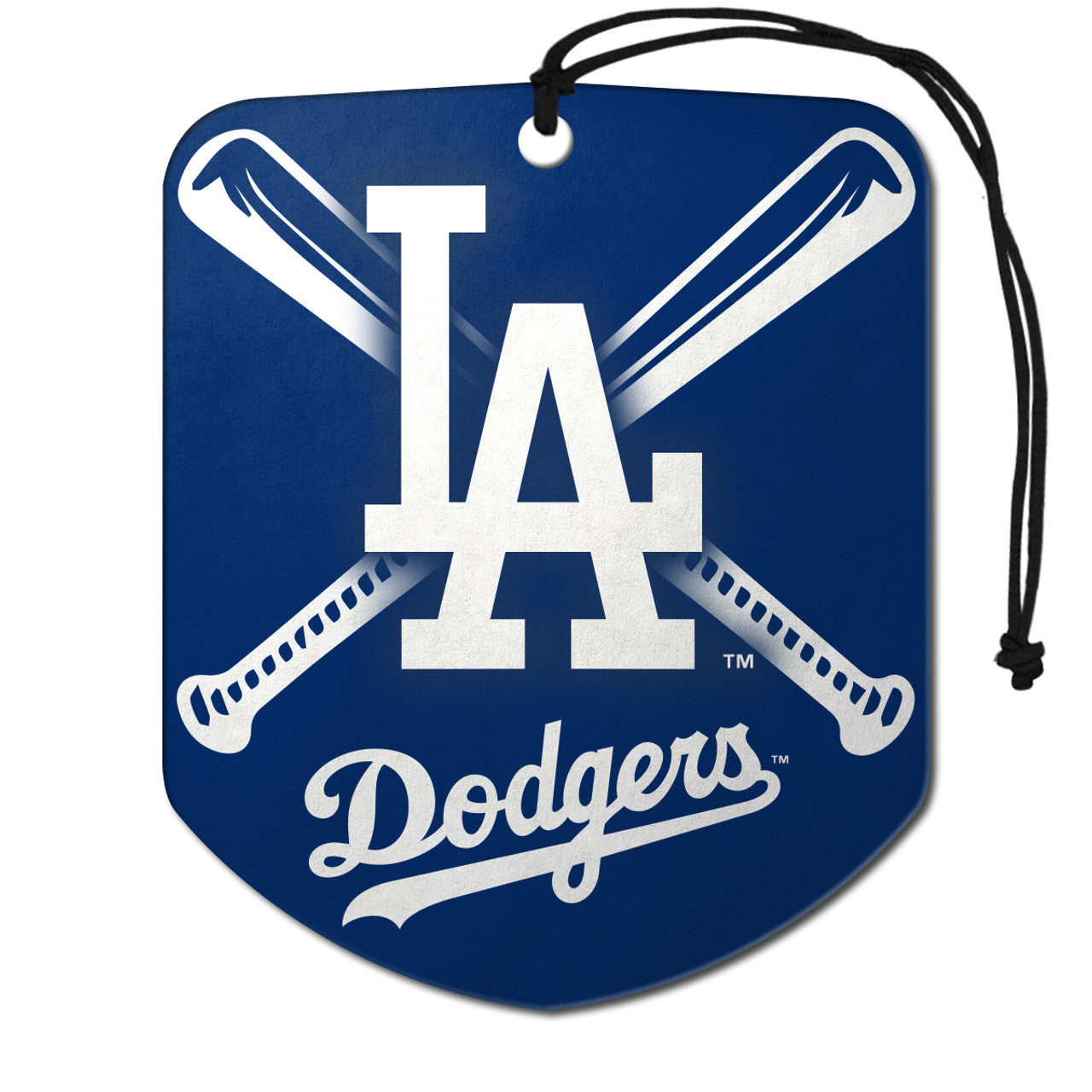 Los Angeles Dodgers Air Freshener Shield Design 2 Pack