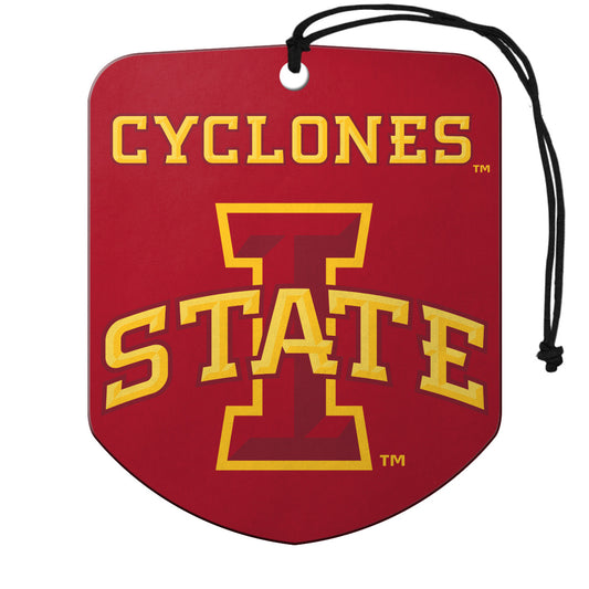 Iowa State Cyclones Air Freshener Shield Design 2 Pack