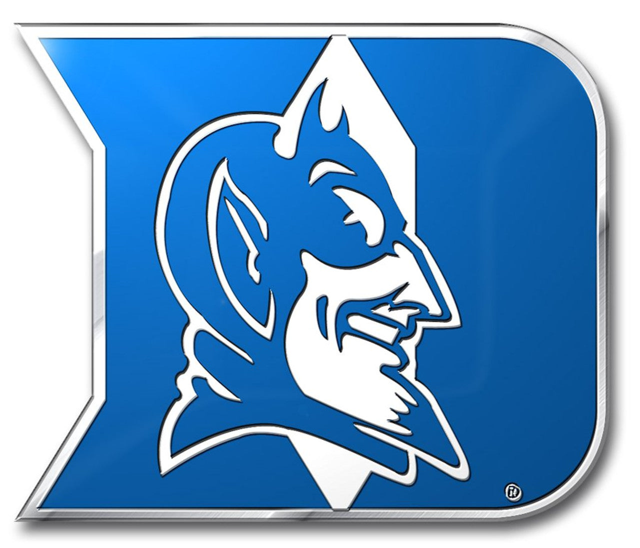 Duke Blue Devils Color Auto Emblem - Die Cut