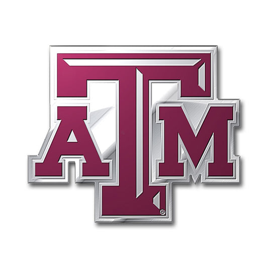 Texas A&M Aggies Auto Emblem - Color