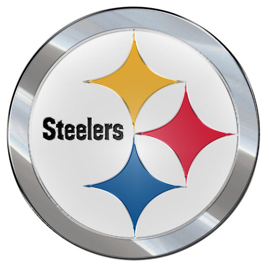 Pittsburgh Steelers Auto Emblem - Color