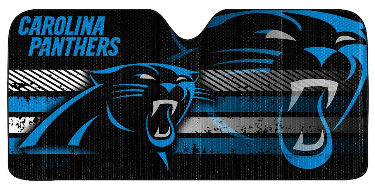 Carolina Panthers Auto Sun Shade - 59"x27"