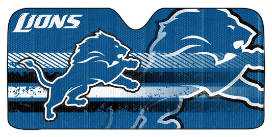 Detroit Lions Auto Sun Shade - 59"x27"