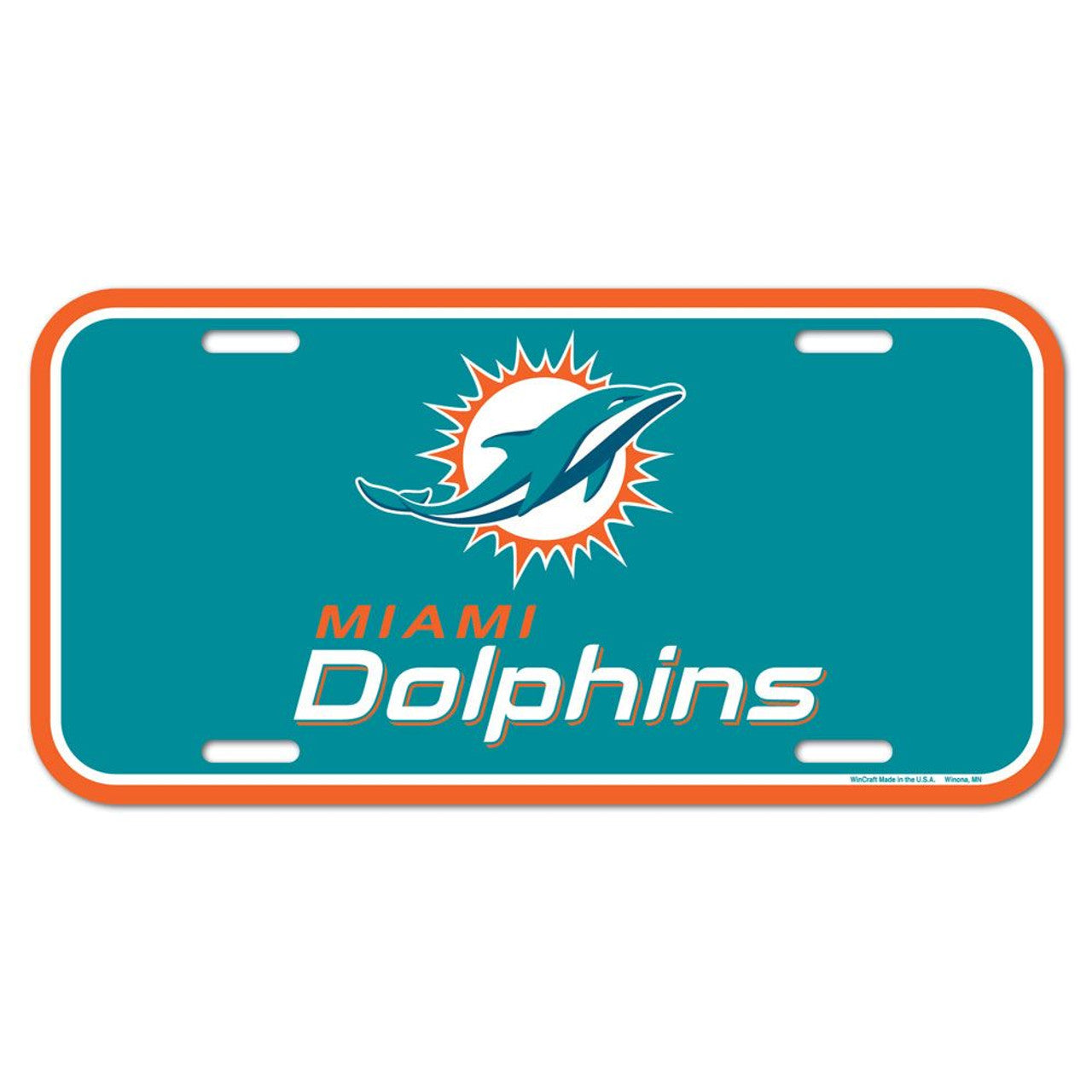 Miami Dolphins License Plate