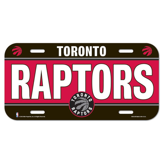 Toronto Raptors License Plate