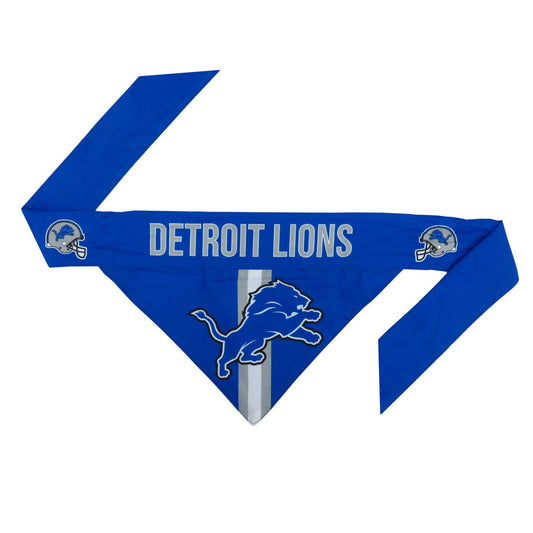 Detroit Lions Pet Bandanna Size XL