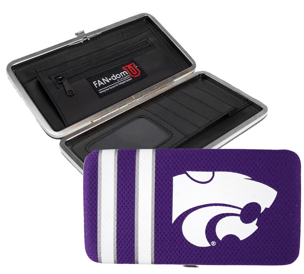 Kansas State Wildcats Shell Mesh Wallet