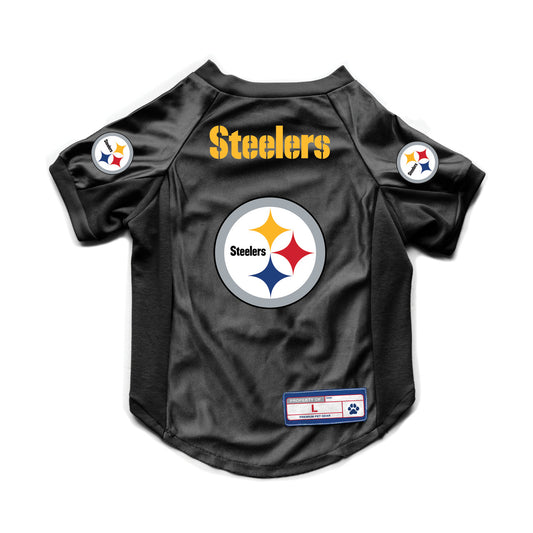 Pittsburgh Steelers Pet Jersey Stretch Size XS