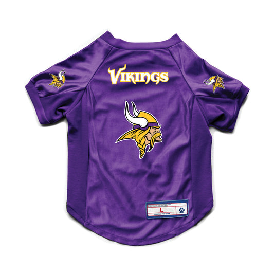 Minnesota Vikings Pet Jersey Stretch Size XS