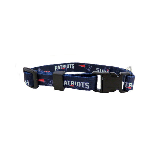 New England Patriots Pet Collar Size M