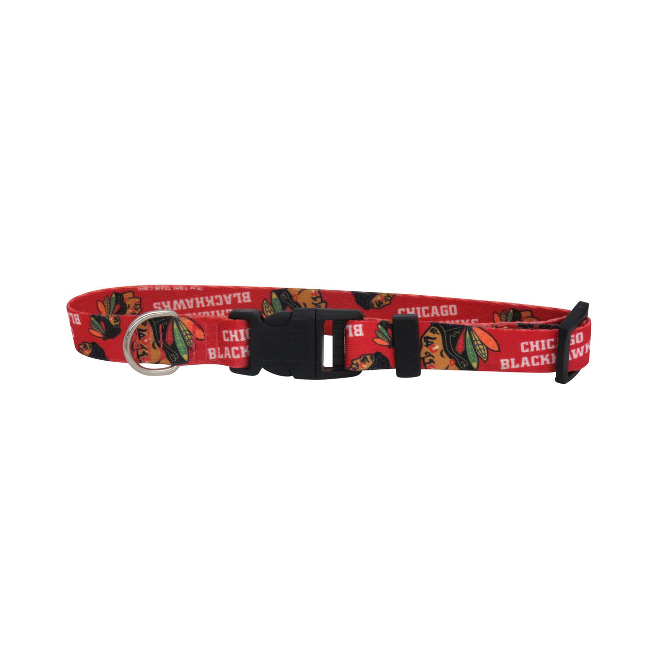 Chicago Blackhawks Pet Collar Size M