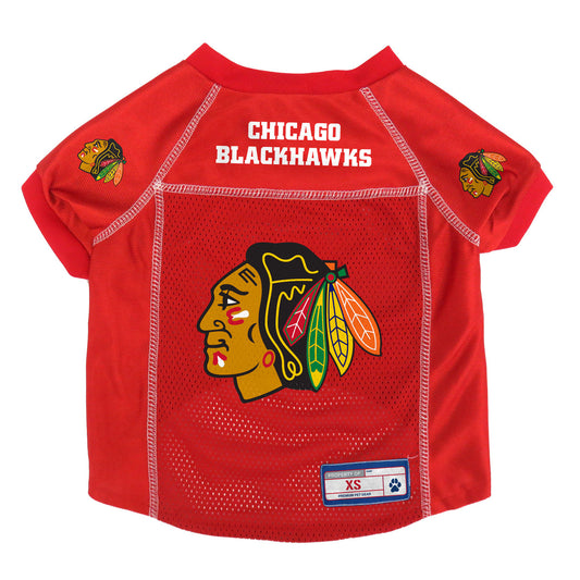 Chicago Blackhawks Pet Jersey Size XS