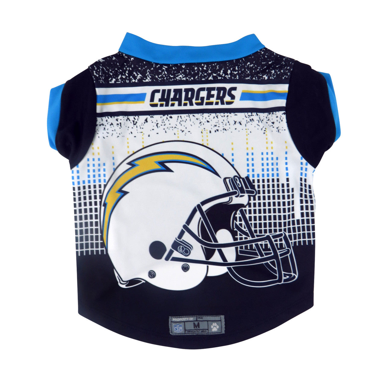 Los Angeles Chargers Pet Performance Tee Shirt Size M