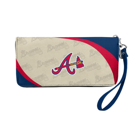 Atlanta Braves Wallet Curve Organizer Style