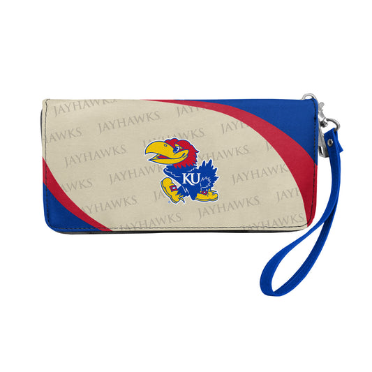 Kansas Jayhawks Wallet Curve Organizer Style