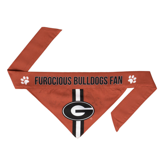 Georgia Bulldogs Pet Bandanna Size XS