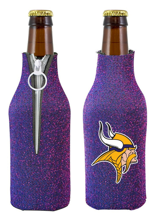 Minnesota Vikings Bottle Suit Holder Glitter Purple