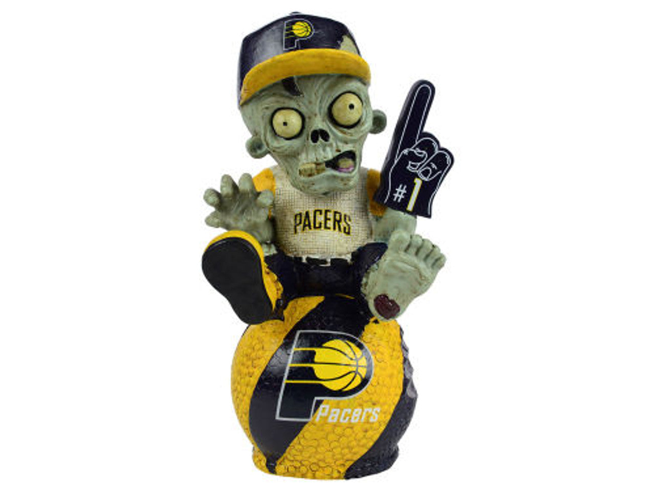 Indiana Pacers Zombie Figurine - On Logo  CO