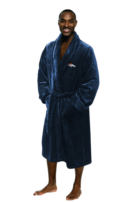 Denver Broncos Bathrobe Size L/XL