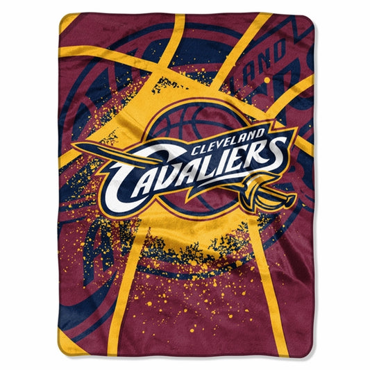 Cleveland Cavaliers Blanket 60x80 Raschel Shadow Play Design