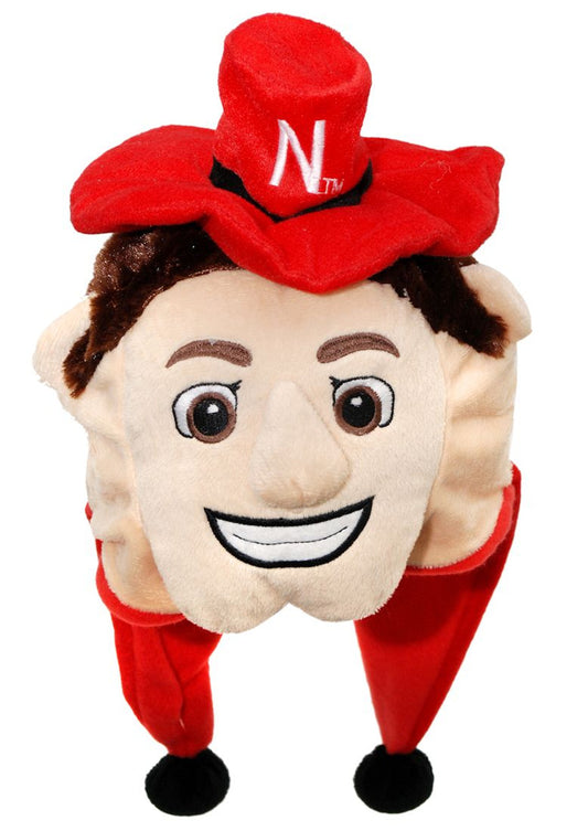 Nebraska Cornhuskers Mascot Themed Dangle Hat