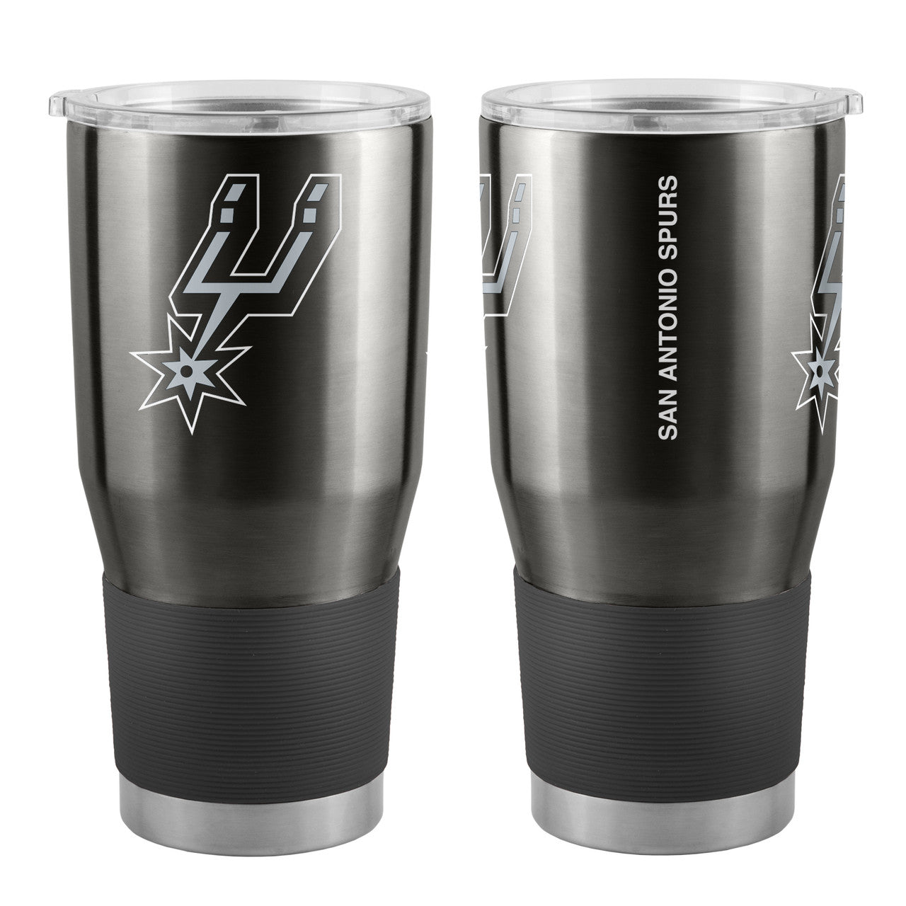 San Antonio Spurs Travel Tumbler 30oz Stainless Steel