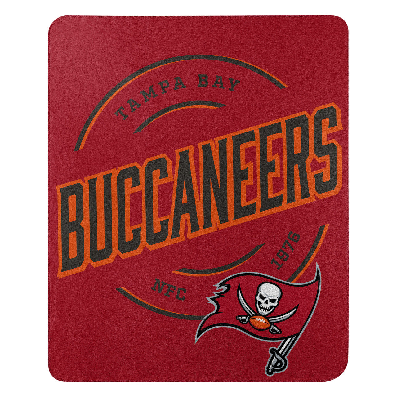 Tampa Bay Buccaneers Blanket 50x60 Fleece Campaign Design