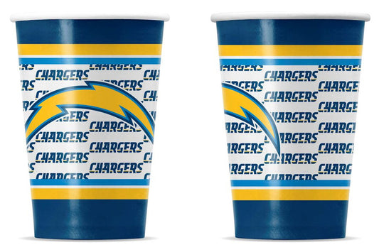 Los Angeles Chargers Disposable Paper Cups