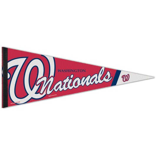 Washington Nationals Pennant 12x30 Premium Style Alternate Design