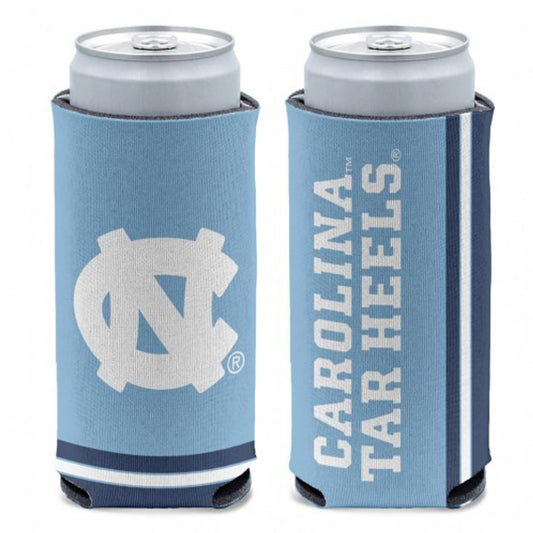 North Carolina Tar Heels Can Cooler Slim Can Design