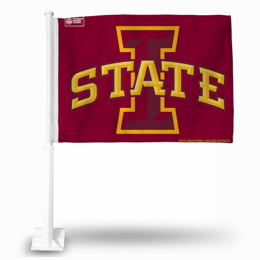 Iowa State Cyclones Flag Car