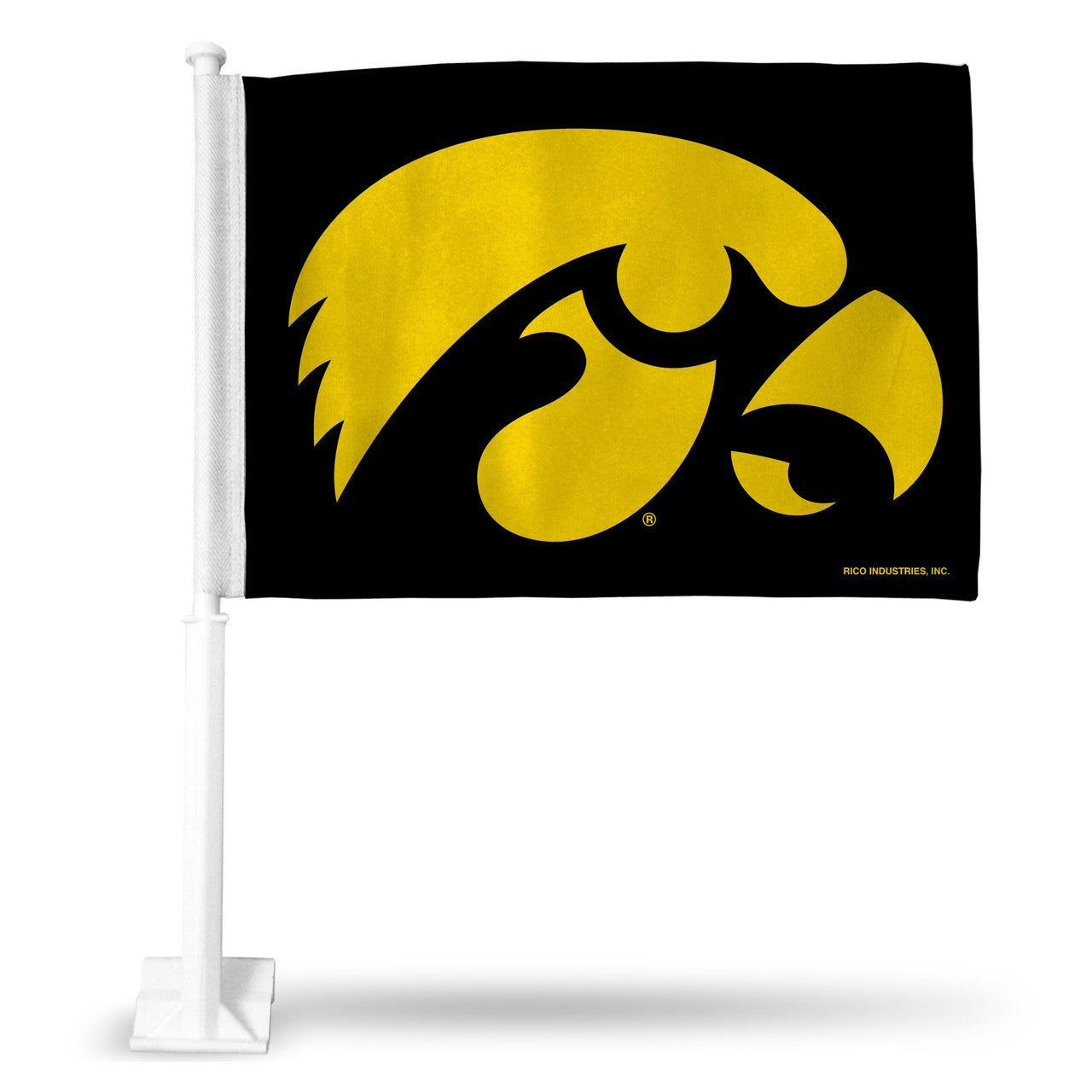 Iowa Hawkeyes Flag Car