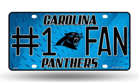 Carolina Panthers License Plate #1 Fan