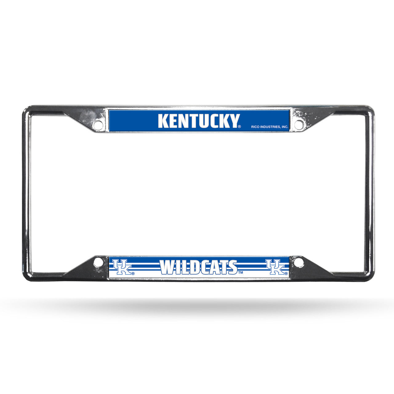 Kentucky Wildcats License Plate Frame Chrome EZ View