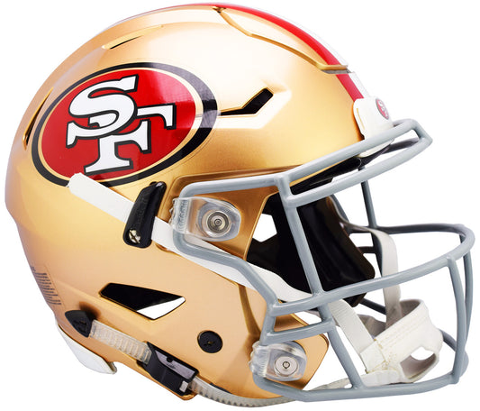 San Francisco 49ers Helmet Riddell Authentic Full Size SpeedFlex Style