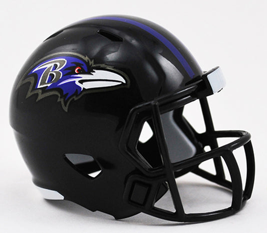 Baltimore Ravens Helmet Riddell Pocket Pro Speed Style