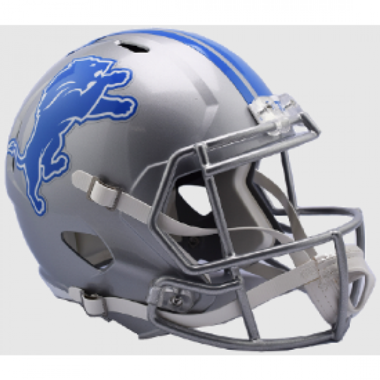 Detroit Lions Helmet Riddell Replica Full Size Speed Style 2017-2023 Throwback