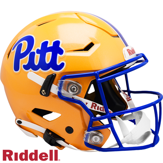 Pittsburgh Panthers Helmet Riddell Authentic Full Size SpeedFlex Style